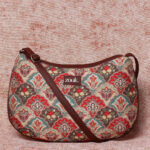 Mughal Art Multicolor Structured Shoulder Bag - Image 3