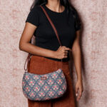 Mughal Garden Print Structured Shoulder Bag - Image 2