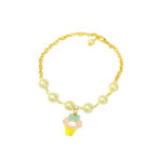 Bunny Imitation Pearl Charm Bracelet - Image 2
