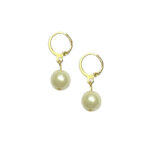 Purple Butterfly Pearl Golden Earrings Combo Set - Image 4