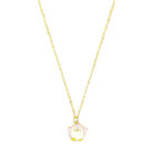 Pink Penguin Pendant Charm Necklace - Image 2