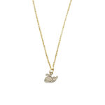 Dolphin Pendant Charm Necklace - Image 2