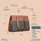 Taj Guldasta Statement Business Bag - Image 5