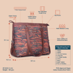 Pithora Artistry Women's Office Bag - Image 5