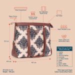 Mughal Motif Women's Office Bag - Image 4