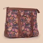 Paisley Print Women's Office Bag - Image 4