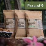 Plant-Powered Energy / Granola Bars Variety Pack of 9, Vegan