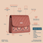 Jodhpur Damask Beyond Basic Sling Bag - Image 5