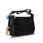 Sugarush Adriana Textured Women's Vegan Leather Sling Bag - Image 7