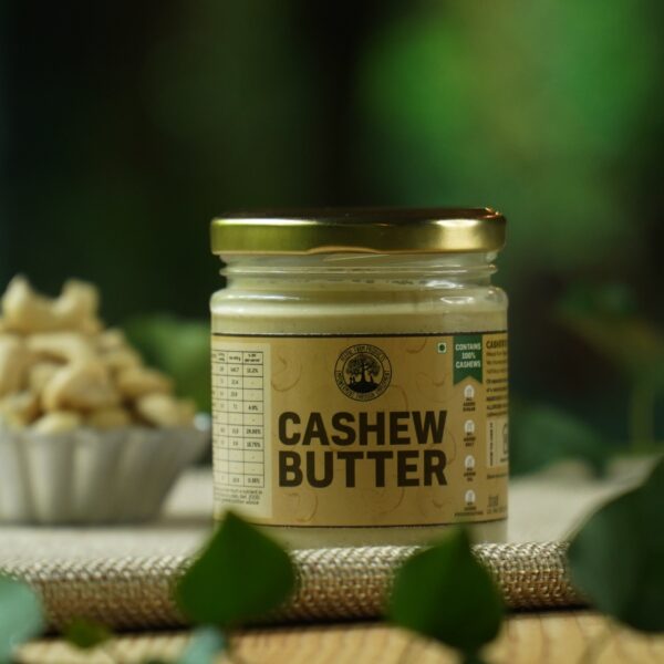 Plant-Powered Cashew Butter (150g), Unsweetened, 100% Roasted Cashews, Vegan, Gluten-Free
