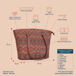 Gwalior Weaves Classic Travel Tote - Image 6