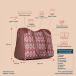 Agra Durrie Conference Office Bag - Image 5