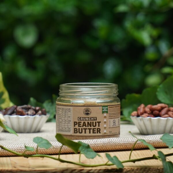 Crunchy Peanut Butter (250g), Vegan, Unsweetened, Protein Packed