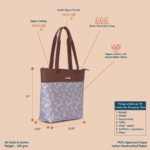 Aravalli Abstract Everyday Tote Bag - Image 4