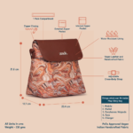 Nicobar Coral Flap Sling Bag - Image 5