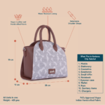 Konkona City Satchel Bag - Aravalli Abstract - Image 5