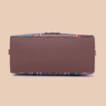 Konkona City Satchel Bag - Multicolor Mandala Print - Image 10