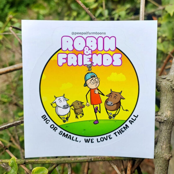 Big or Small We Love Them All, Set of 30 Stickers