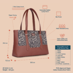 Zouk FloMotif Maya Multitasker Tote Bag - Image 6
