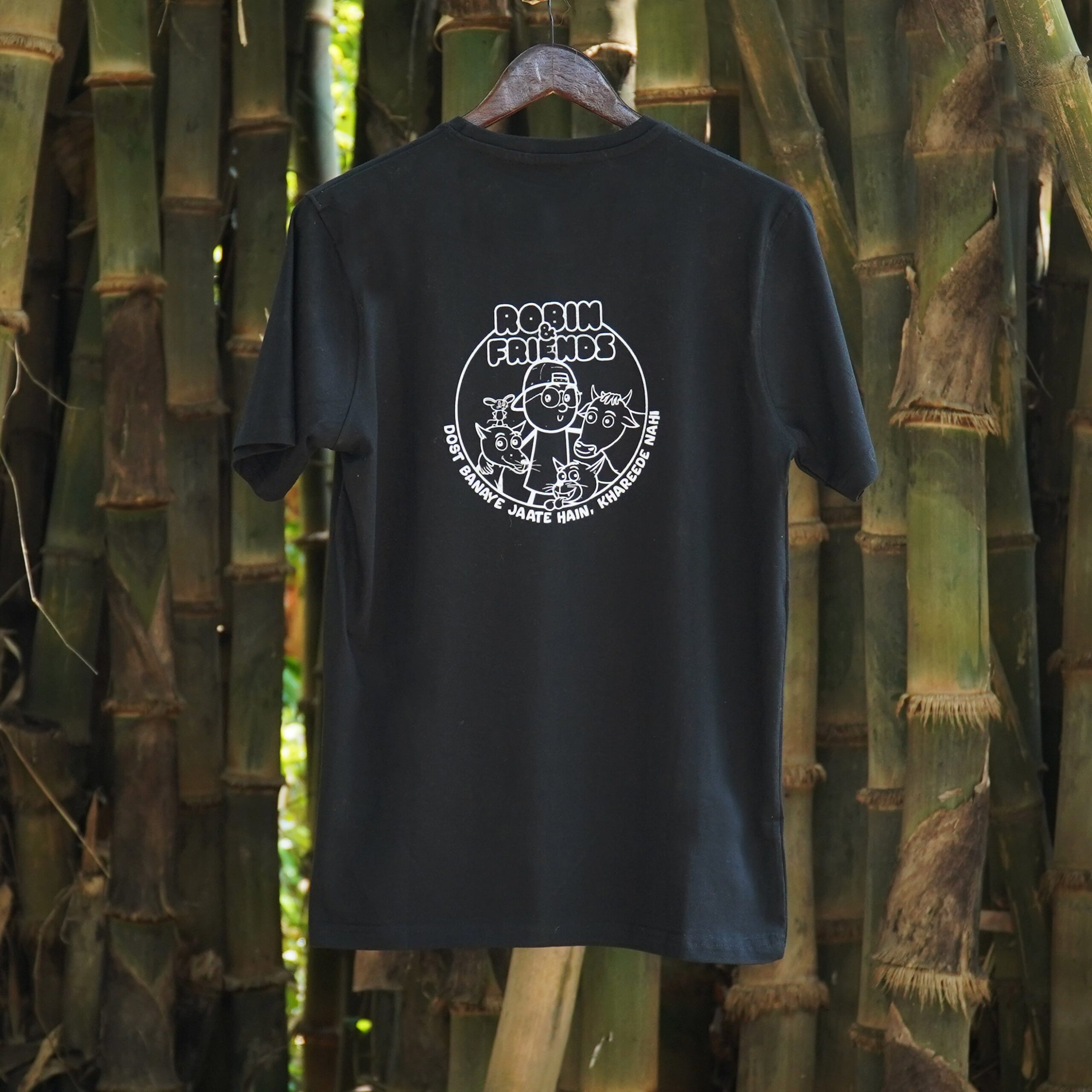 toons1_266bcb8f-5d05-45fd-bb3a-dd605f6a67c0.jpg Dost Banaye Jaate Hain Khareede Nahi Toon T-shirt - Image 1