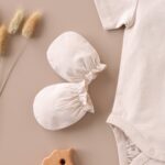Baby Forest Poshaak Baby Bodysuit Set – Bleach Sand Organic Cotton - Image 4