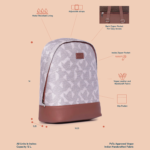Aravalli Abstract Dome Daypack - Image 4