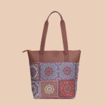 Multicolor Mandala Print Everyday Tote Bag - Image 4