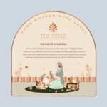 Baby Forest Poshaak Baby Bodysuit Set – Morning Mist Organic Cotton - Image 6