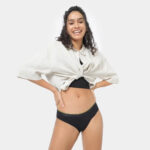 Charcoal Melange Bikini – Soft Comfortable Women’s Innerwear - Image 2