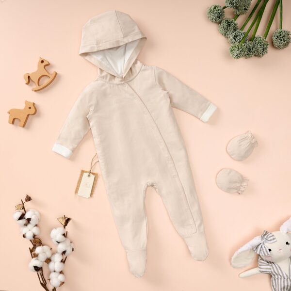 Poshaak Hoodie romper set