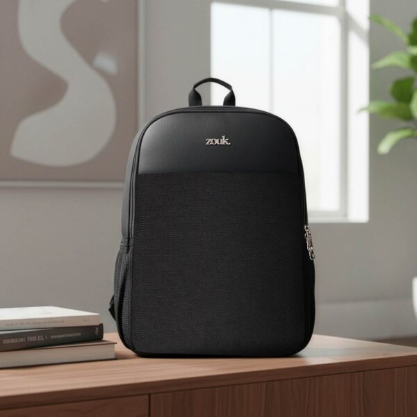 Jet Black Statement Backpack
