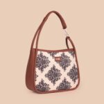 Mughal Motif Sleek Shoulder Bag - Image 3