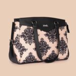 Mughal Motif - Women's Work Bag & Chain Wallet Combo - Image 4