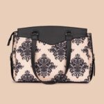 Mughal Motif - Women's Work Bag & Chain Wallet Combo - Image 3