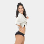 Charcoal Melange Bikini – Soft Comfortable Women’s Innerwear - Image 3