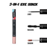 3 in 1 Eye Stack - Eyeshadow + Eyeliner + Mascara