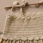 Poshaak Hand Crochet Ombre Dyed Baby Girl Dress - Image 3