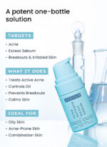 Anti Acne Face Serum with 10% Azelaic Acid & 2% Salicylic Acid - 30 ml - Image 4