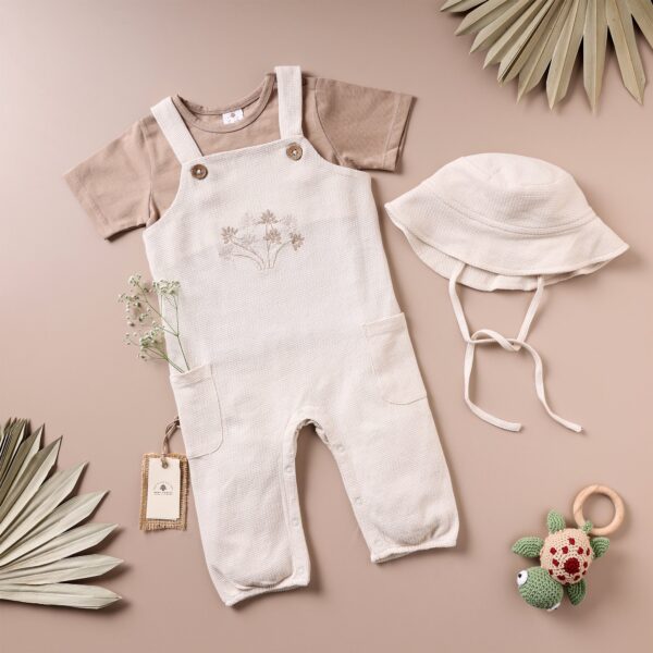 Poshaak Baby Dungree Set