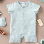 Poshaak  Short Sleeves Baby Bodysuit set - Image 2