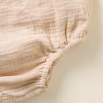 Poshaak Overlap Knotted Bodysuit - Beige - Image 4