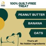 Paws for green dog treats