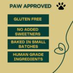 Paws for green dog treats
