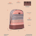 Qutub Stripes Dome Daypack - Image 6
