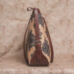 Mughal Motif - Women's Office Bag & Chain Wallet Combo - Image 6