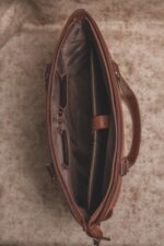 Mughal Motif - Women's Office Bag & Chain Wallet Combo - Image 5