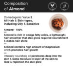 Cold Pressed Almond Oil for Hair and Skin - Image 2