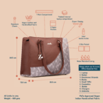 Aravalli Abstract Office Essential Bag - Image 5