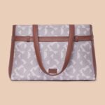 Aravalli Abstract & Ikat Wave - Statement Office Bag & U-Shaped Sling Bag Combo - Image 2