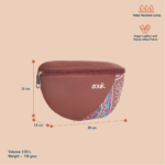 Freya Fanny Pack - Multicolor Mandala Print - Image 4